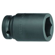 Douille impact métrique longue 1" 6 pans K21L - Gedore