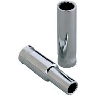 Douille longue 1/2" 12 pans - Sam