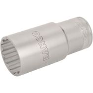 Douille longue 1/2" 12 pans 34mm
