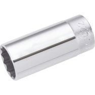 Douille longues 3/8'' 12 pans en mm _ JL