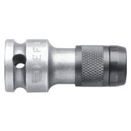 Douille porte-embouts à bague de verrouillage 3/8'' pour embouts 1/4''