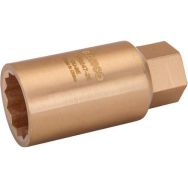 Douille pour clé à bougie 1/2" antidéflagrante 6 pans