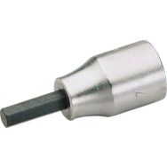 Douille tournevis 1/2'' 6 pans mâle - l55-h9 - Sam