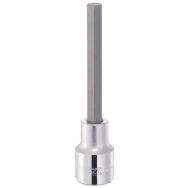 Douille tournevis 1/2'' embout long pour vis 6 pans creux