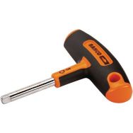 Douille tournevis 1/4" manche T 45mm