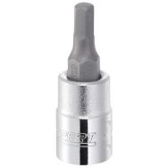 Douille tournevis 1/4'' pour vis 6 pans creux