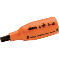 Douille tournevis 3/8'' isolée 1000 volts 6 pans creux - 3mm