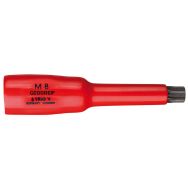 Douille tournevis VDE 3/8'' vis Torx VDEINX30 - Gedore