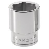 Douilles 1/2'' 6 pans métriques- 34 mm- Tete Ø: 3.75cm -S.34H