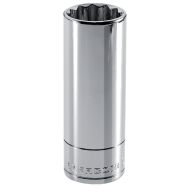 Douilles 1/2'' longues 12 pans en pouces