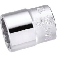 Douilles 1/4'' courtes 12 pans en mm _ RE