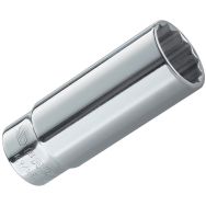 Douilles 1/4'' longues 12 pans en pouces