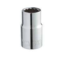 Douilles courtes 1/2'' 12 pans en pouces
