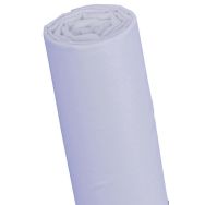 Drap housse uni 120 x 200 cm coloris blanc