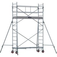 Échafaudage roulant ROLLSTAR 254 Garde-corps monoblocs - Duarib