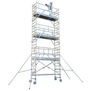 Echafaudage roulant aluminium Totem 2 box 300 - Tubesca