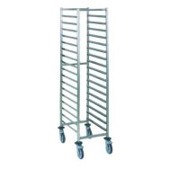 Echelle simple sur roulette GN1/1 inox 2200cm reconditionnée
