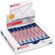 Eco Pack marqueurs e660 17+ 3 offerts bleus - EDDING