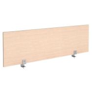 Ecran de séparation KE - Mélaminé 140 x 42 x 2,2 cm Chêne