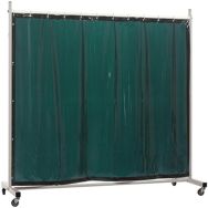 Ecran simple 180 cm , vert-6 rideau CEPRO