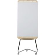 Elegant chevalet mobile en verre Douro