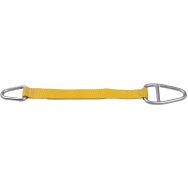 Élingue en polyester - Force 1 000 à 4 000 kg - Avec anneau de fermeture et anneau en acier - 2 m à 4 m