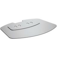 Embase de sol PFF 7030 argent, à poser, double tube VOGEL'S