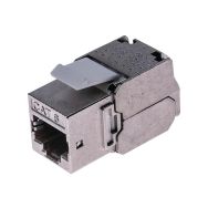 Embase noyau RJ45 CAT6 blindée 360° pour câble AWG22 à AWG26