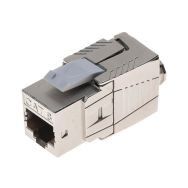 Embase noyau RJ45 CAT8 blindée GHMT blindage intégral 360°
