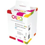 Encre reconditionnée x 4 color HP 932/933XL - 1090p+3X1030p