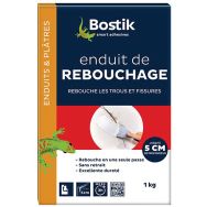 Enduit rebouchage en poudre 1kg