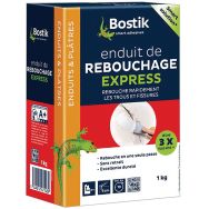 Enduit rebouchage express en poudre 1kg