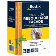 Enduit rebouchage façade en poudre 1kg