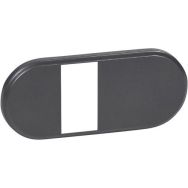 Enjoliveur pour prise rasoir finition graphite
