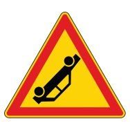 Panneau de signalisation de danger Type AK 31