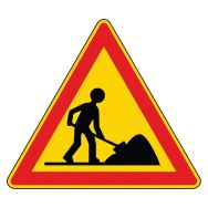 Panneau de signalisation de danger Type AK 5