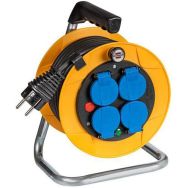 Enrouleur électrique BabyPro avec 4 prises à clapet 10m -brennenstuhl- Lot de 4