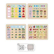 Ensemble 4 puzzles logique 2