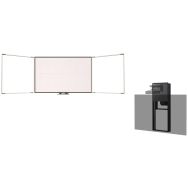 Ensemble TBI 87'' i3board 8706 triptyque + support électrique réglable en hauteur