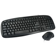 Ensemble clavier et souris filaire ACK-2012/N - MCL Samar