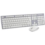 Ensemble clavier / souris sans fil CLASSY - gris/blanc -T'nB