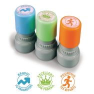 Ensemble de 3 tampons à encrage automatique