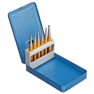 Ensemble de 6 poinçons dans une cassette à charnière métallique