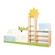 Ensemble de meubles de rangement 287 x 166 x 38 cm - ferme