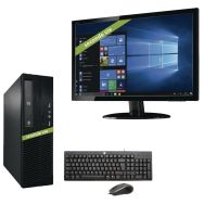 Pack UC Intel i3 8ème gén.mini./8Go/240Go SSD/HDMI/W11 Pro+Ecran 20''seconde vie