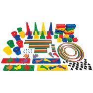 Ensemble sportif kit 146 ccessoires pour parcours motricité