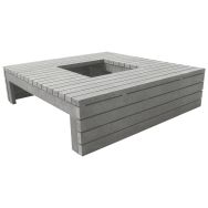 Entourage d'arbre Emergence plastique recyclé Espace urbain