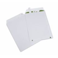 Enveloppe blanche recyclée 114x162 mm 80 gr extra blanche (Boite de 500)