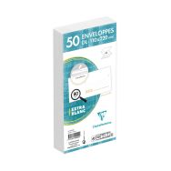 Enveloppes extra blanc DL claircode 80g - Clairefontaine