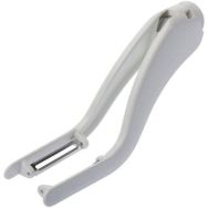 Éplucheur à asperges double polyamide - Blanc